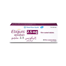 ELIQUIS TB 2.5MG 60