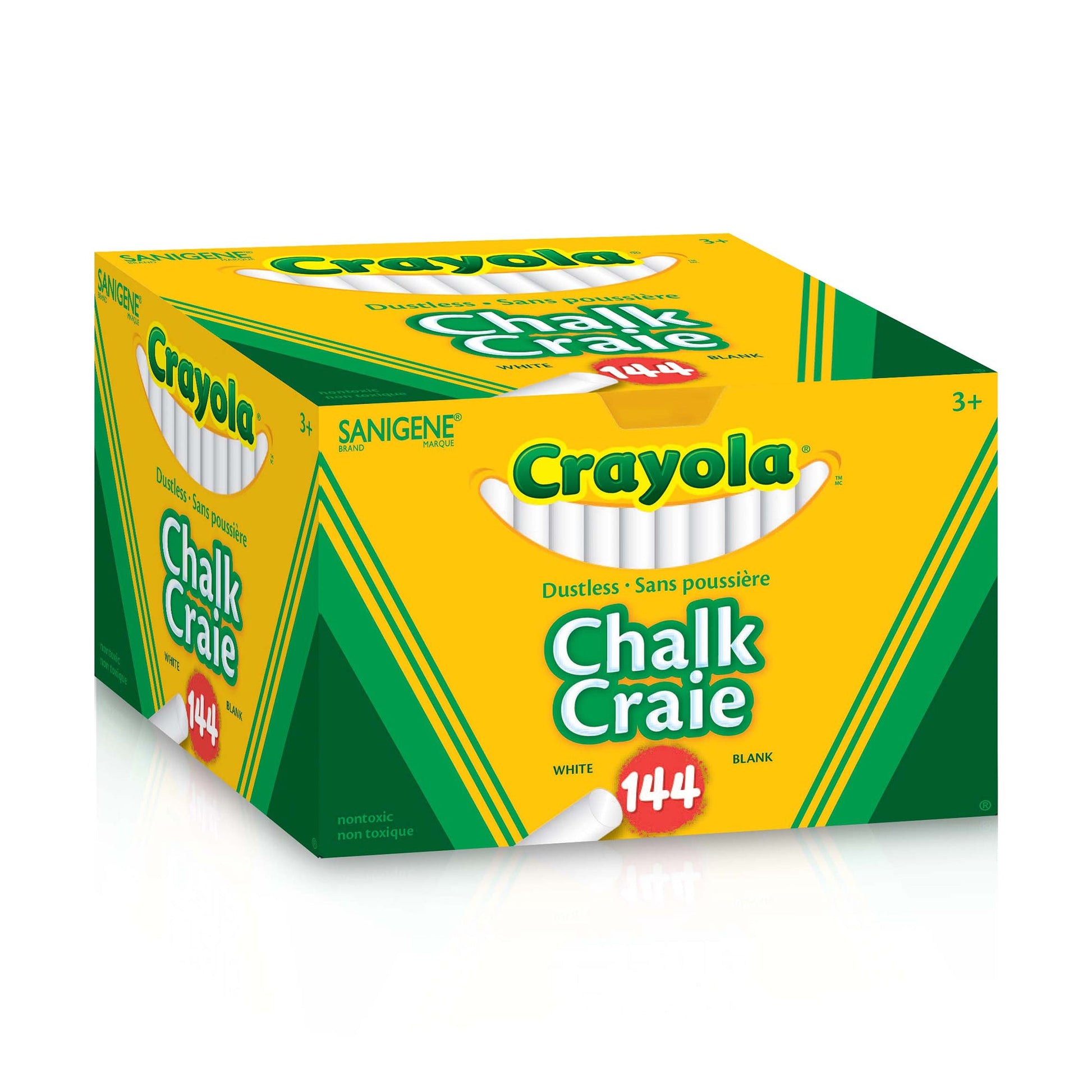 Crayola White Chalk, 12 count