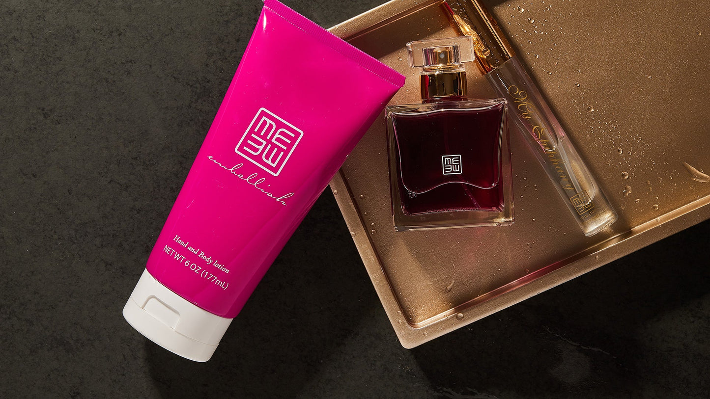 B FRAGRANCED EMBELL LOTION 6 OZ