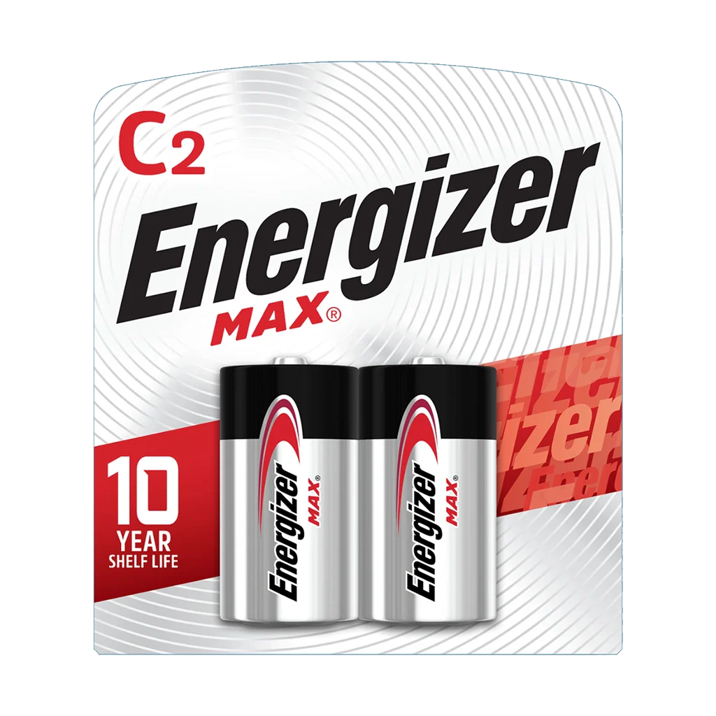 ENERGIZER MAX ALK C SIZE E93BP2 2PK