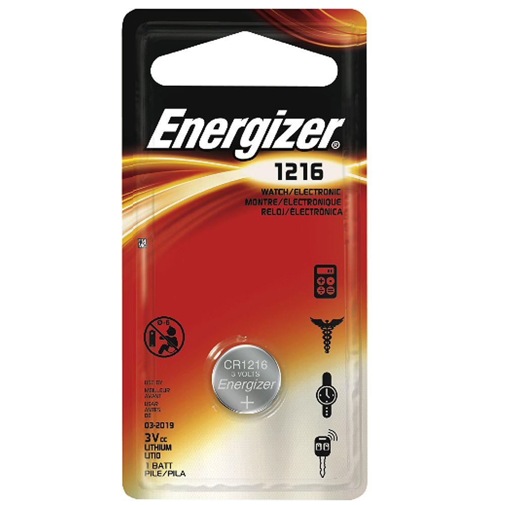 BATTERY ENG LITH 3V 6X1 ECR1216BP