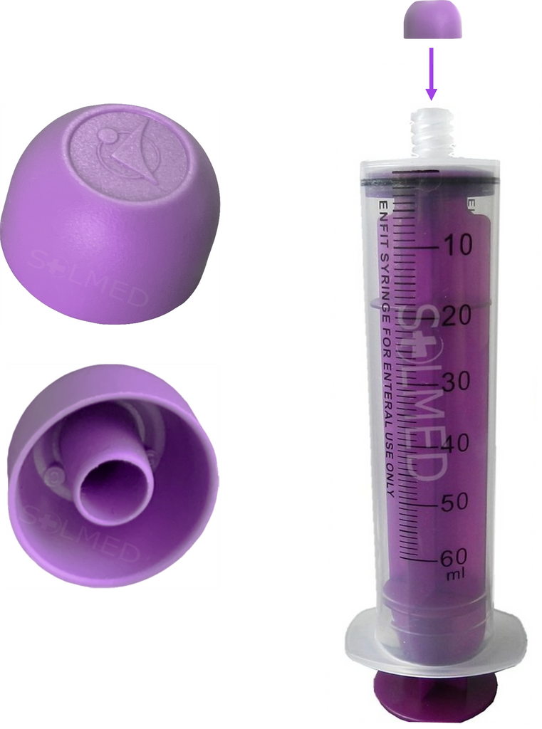 ENFIT SYRINGE FILL CAP CPLR 6X25EA