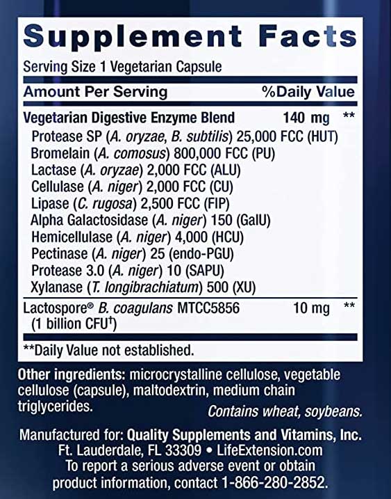 SUPP,ENZYME PRO,DIGESTIVE