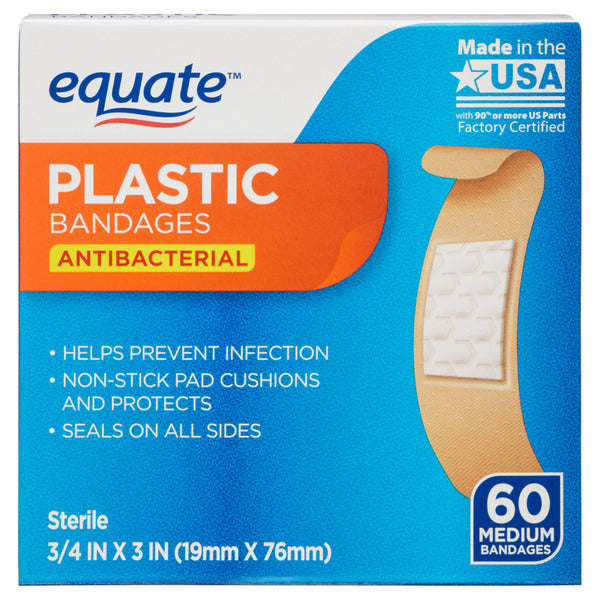 GNP BANDAGE PLASTIC 0.75X3IN BDG 60CT