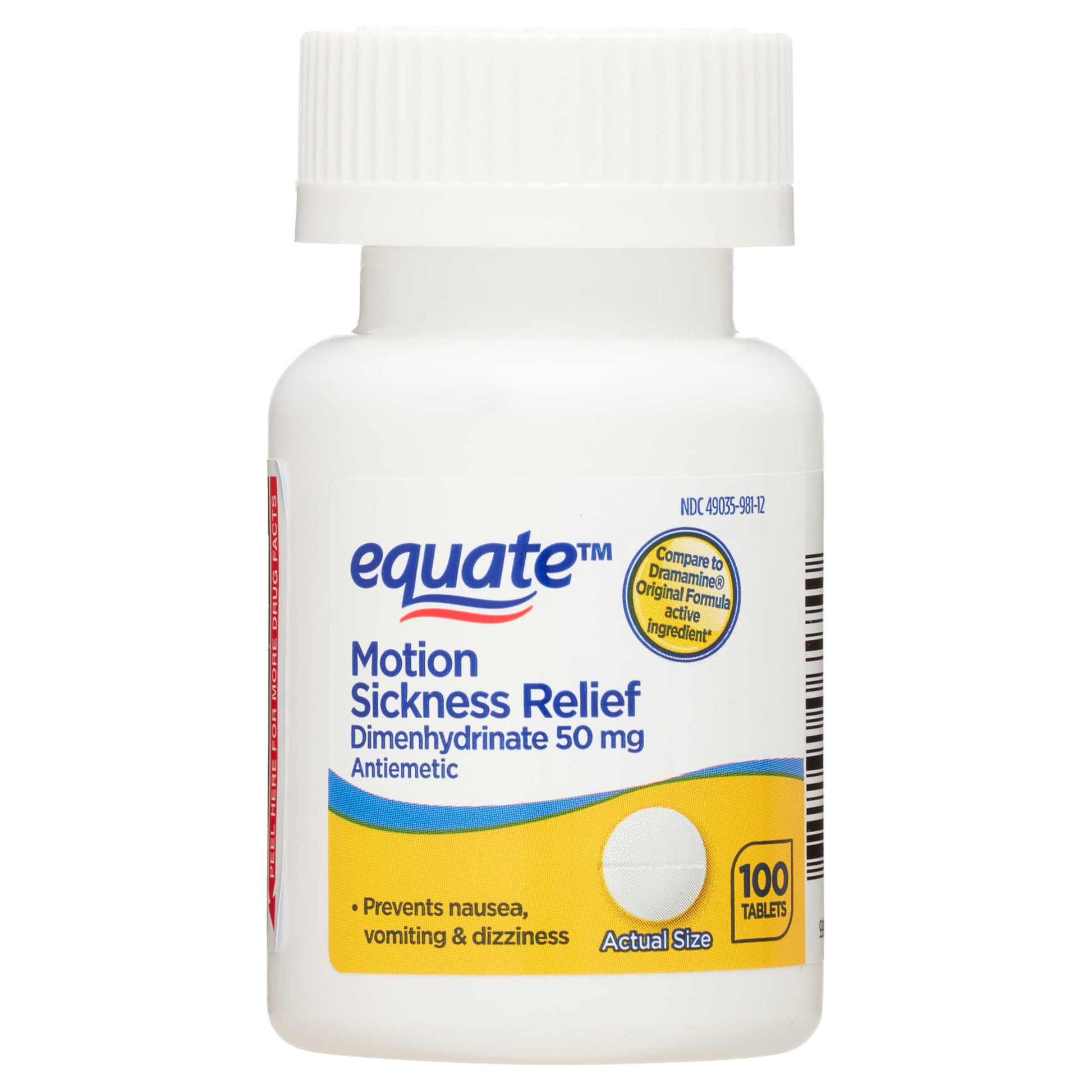 Motion Sickness Tablets