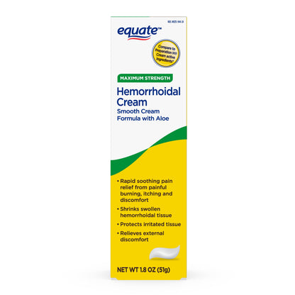 EARTH'S CARE HEMORRHOID RELIEF CREAM