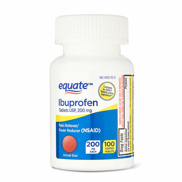 IBUPROFEN 200MG TABLET WHITE 100CT MAJOR