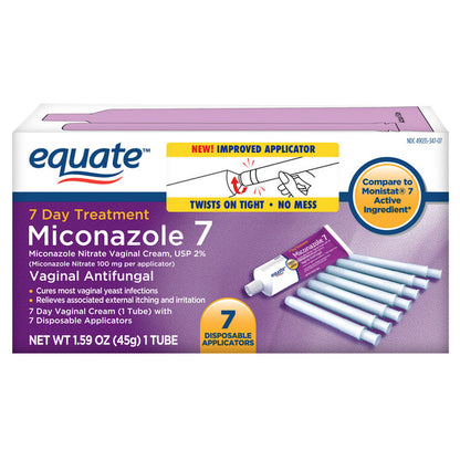 MICONAZOLE 100 MG VAGINAL SUP 7