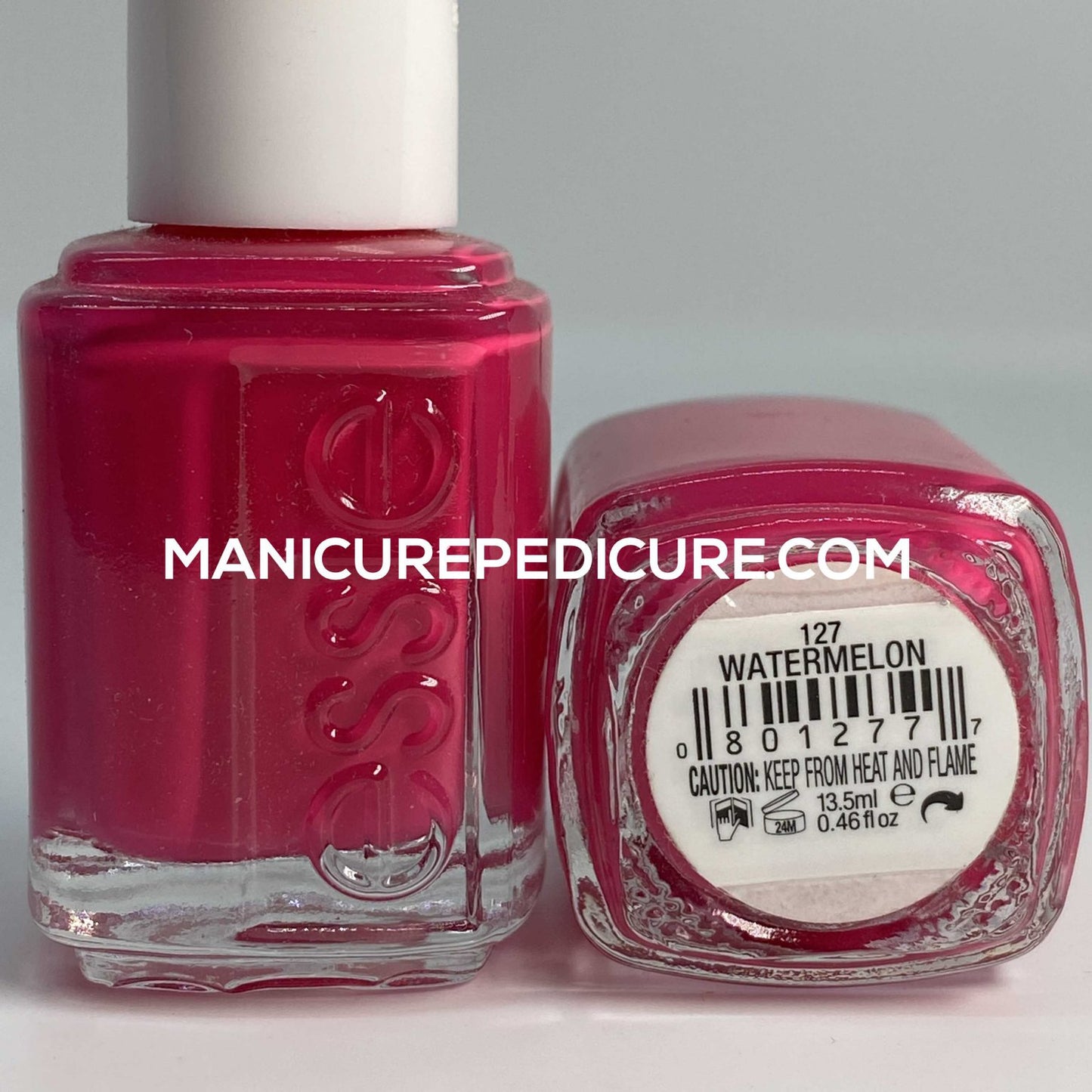 essie Salon-Quality Vegan Nail Polish, 127 Watermelon, 0.46 fl oz