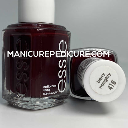 essie Salon-Quality Vegan Nail Polish, 416 Berry Naughty, 0.46 fl oz