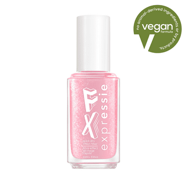 essie expressie quick dry nail polish, vegan formula, red, Send A Message, 0.33 fl oz