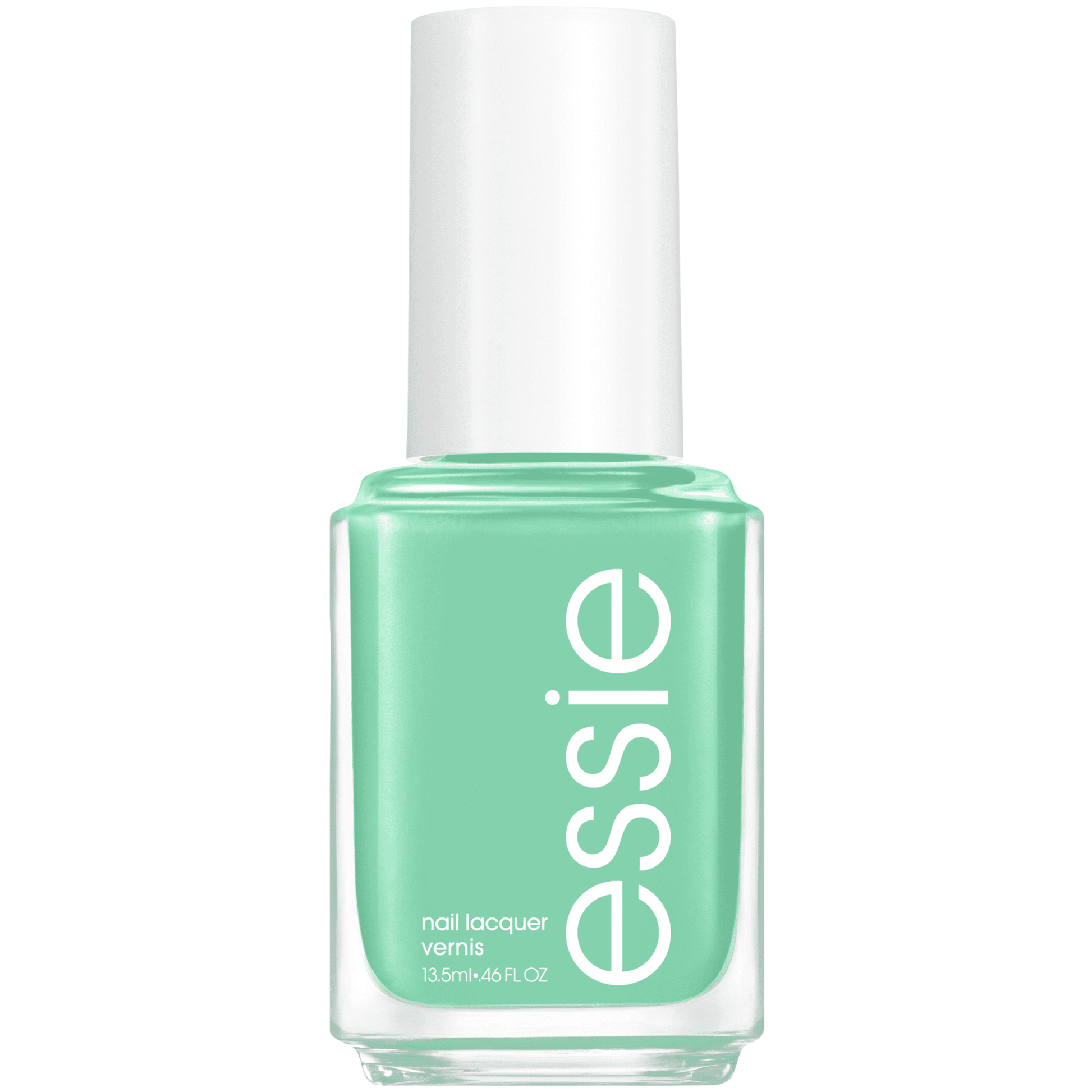 essie salon-quality nail polish, vegan, Spring 2023, green, it’s high time, 0.46 fl oz