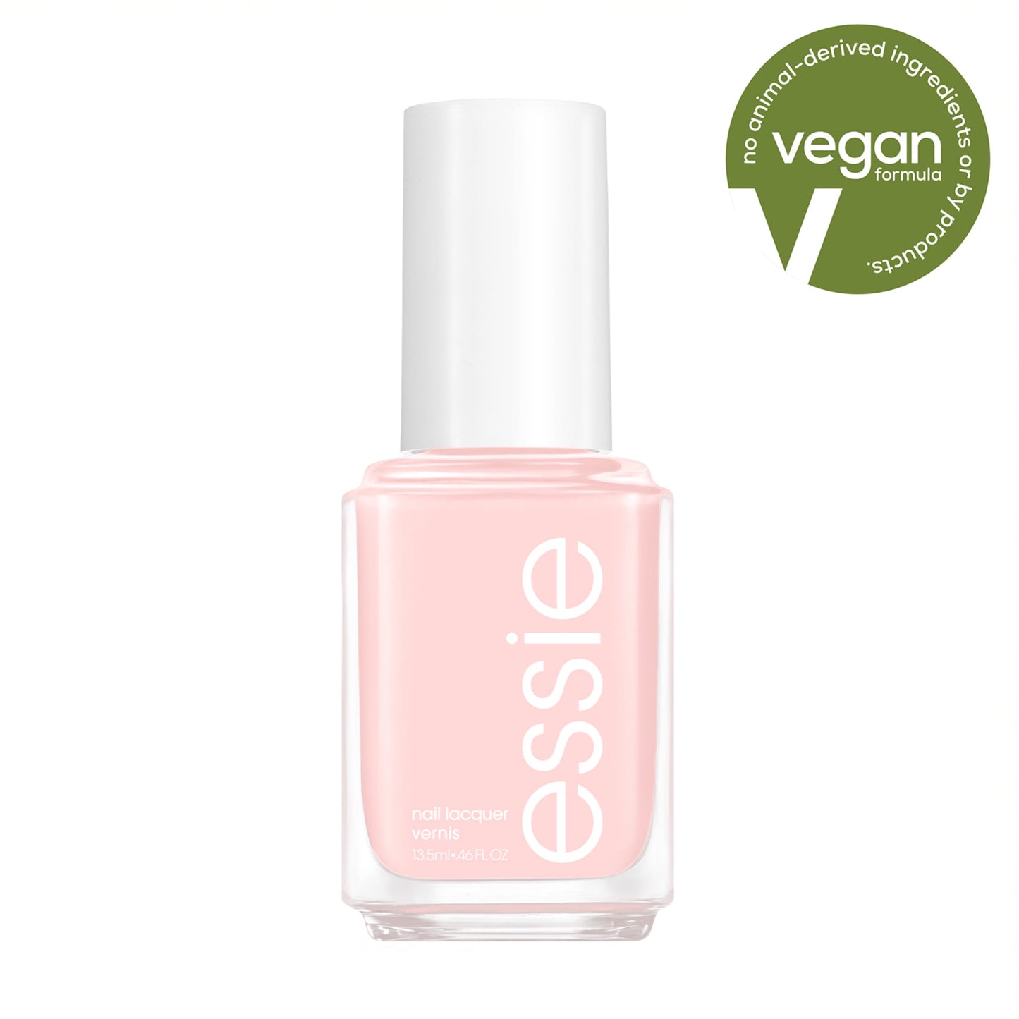 essie Salon-Quality Vegan Nail Polish, Glass Nails Collection, Cin Cin, 0.46 fl oz