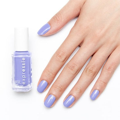 essie expressie quick dry nail polish, vegan formula, lilac, Sk8 With Destiny, 0.33 fl oz