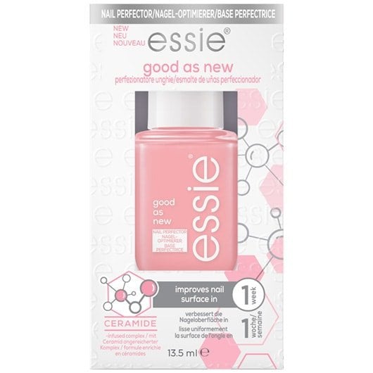 essie nail care, ceramide-infused treatment, vegan, good as new nail perfector, 0.46 fl oz