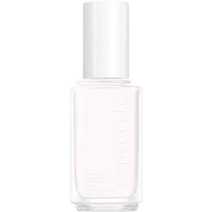 essie expressie quick dry nail polish, vegan, Word On The Street, white, Unapologetic Icon, 0.33 fl oz