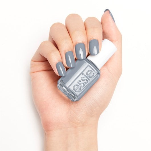 essie salon-quality nail polish, vegan, gray, Mooning, 0.46 fl oz