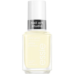 essie Nail Art Studio  jelly gloss nail polish, vegan, sheer yellow, buttercup jelly, 0.46 fl oz