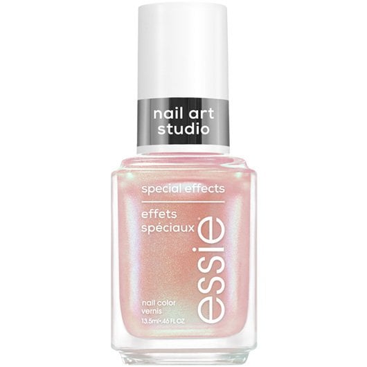 essie Nail Art Studio special effects nail polish, chrome, vegan, peach, gilded galaxy, 0.46 fl oz