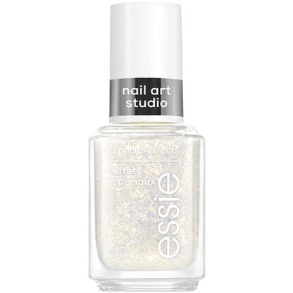 essie Nail Art Studio special effects nail polish, gold, vegan, separated starlight, 0.46 fl oz