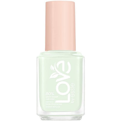 LOVE by Essie 80 percent plant-based nail polish, vegan, green, Revive To Thrive, 0.46 fl oz