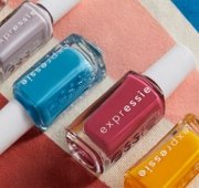 essie expressie quick dry nail polish, vegan, Word On The Street, white, Unapologetic Icon, 0.33 fl oz