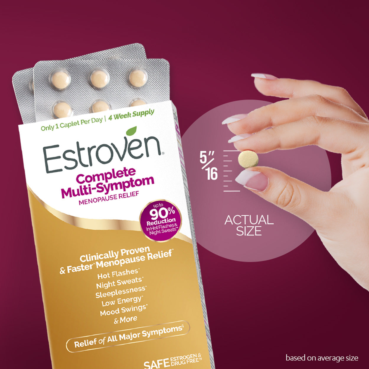 ESTROVEN COMPLETE MENOPAUSE CPL 28CT