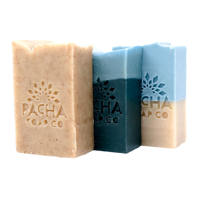 Pacha Soap Co EXFOLIATING BAR SOAP, COARSE 4 OZ