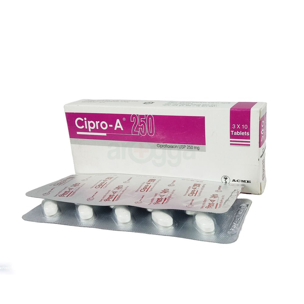 CIPRO PT 250MG/5ML 100ML