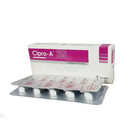 CIPRO PT 250MG/5ML 100ML
