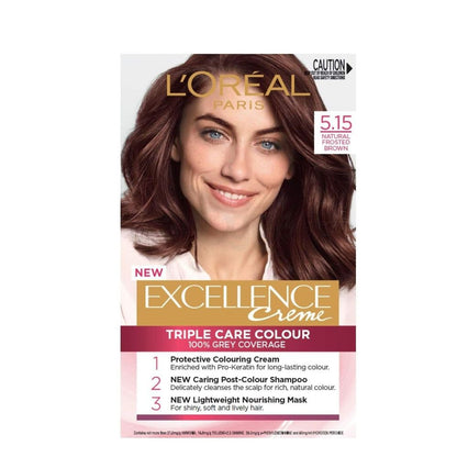 Loreal Excel Creme Color #5.1 Medium Ash Brown 1.74oz