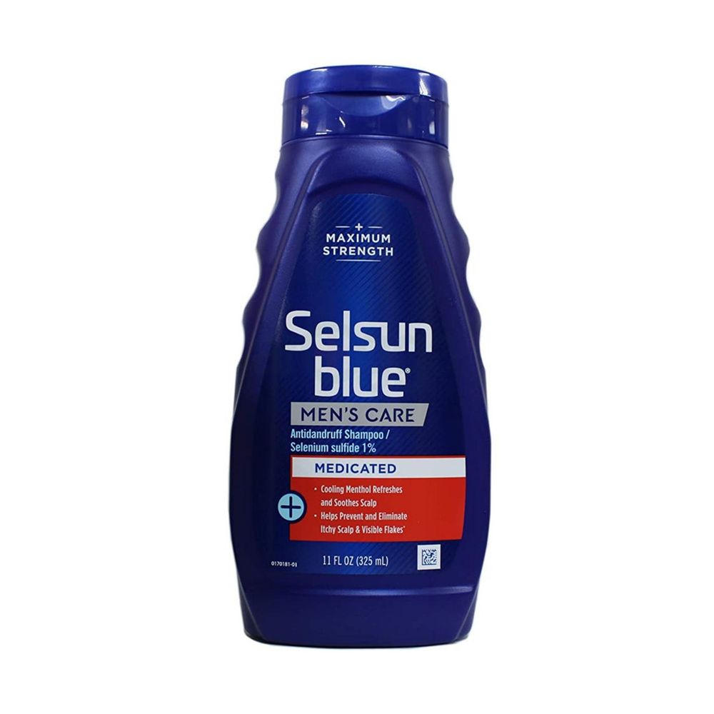 Selsun Blue Shampoo Mens Care Max Strength Medicated 11oz