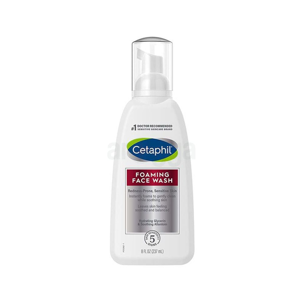 Cetaphil Foaming Face Wash 8oz Redness-Prone Sensitive Skin