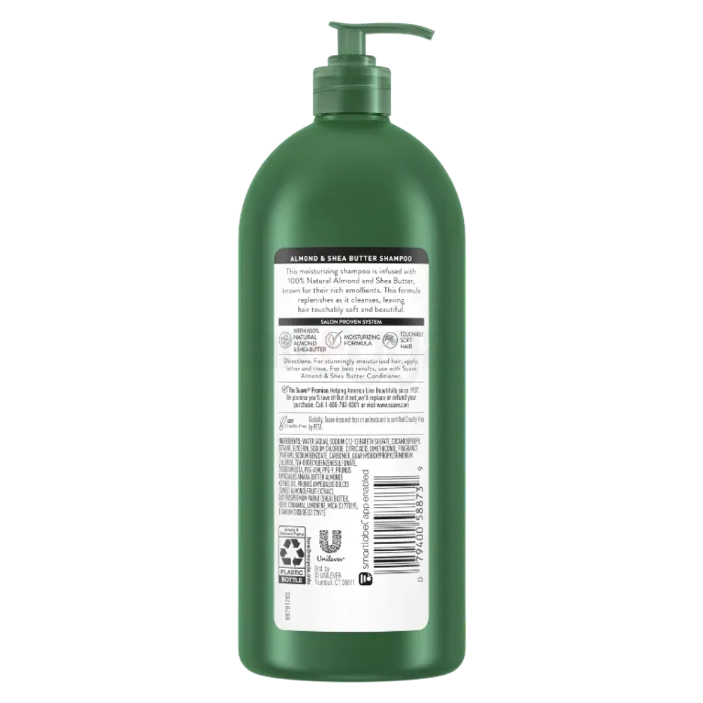 Suave Shampoo Almond & Shea Butter Moisturizing 12.6oz