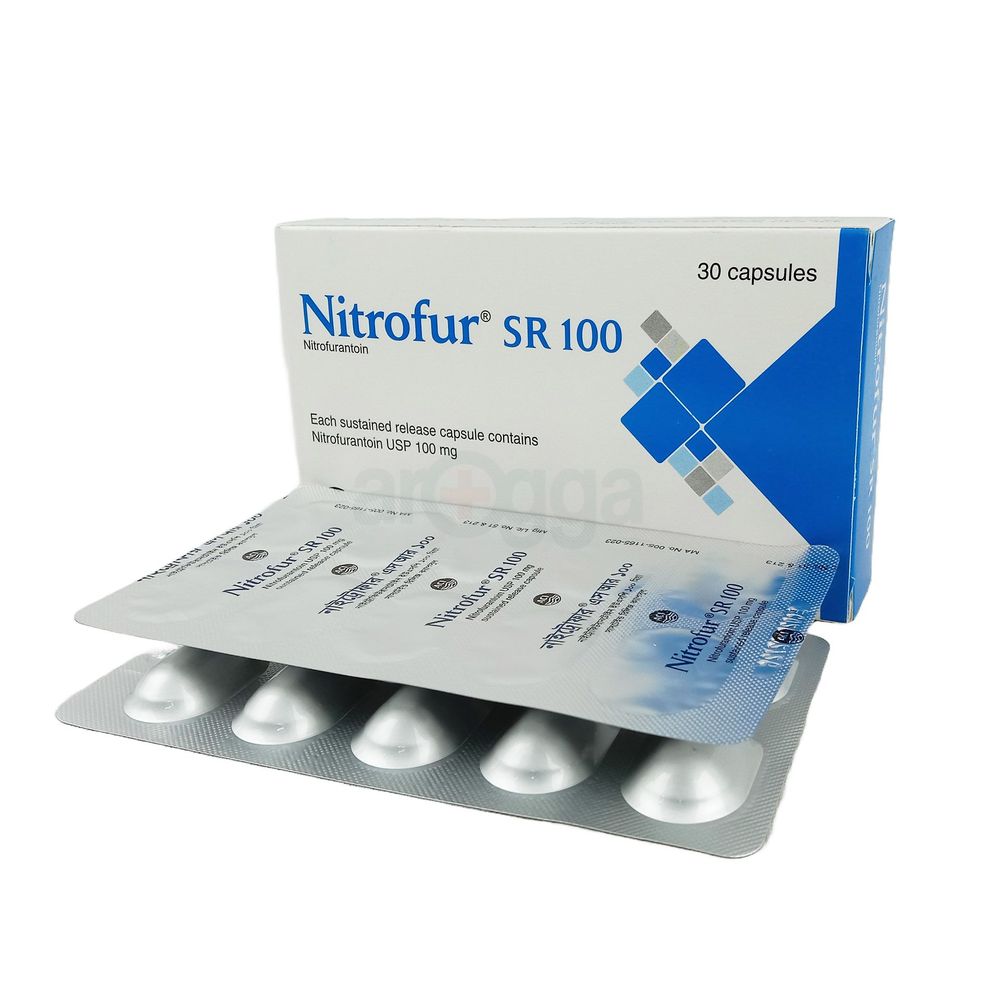 NITROFUR MAC CP 100MG 100