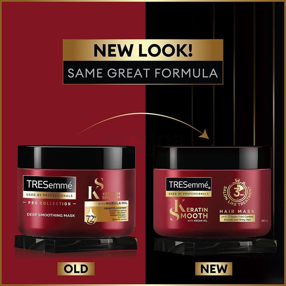 Tresemme Mask Keratin Smooth W/Marula Oil Packs 1.5oz(10in)