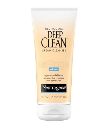 Neutrogena Deep Clean Cream Cleanser Tube 7oz