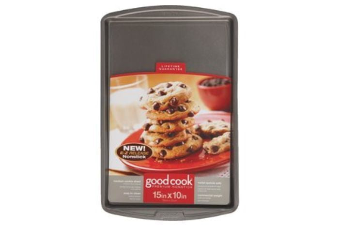 Good Cook Medium Nonstick Cookie Sheet, 15" x 10"