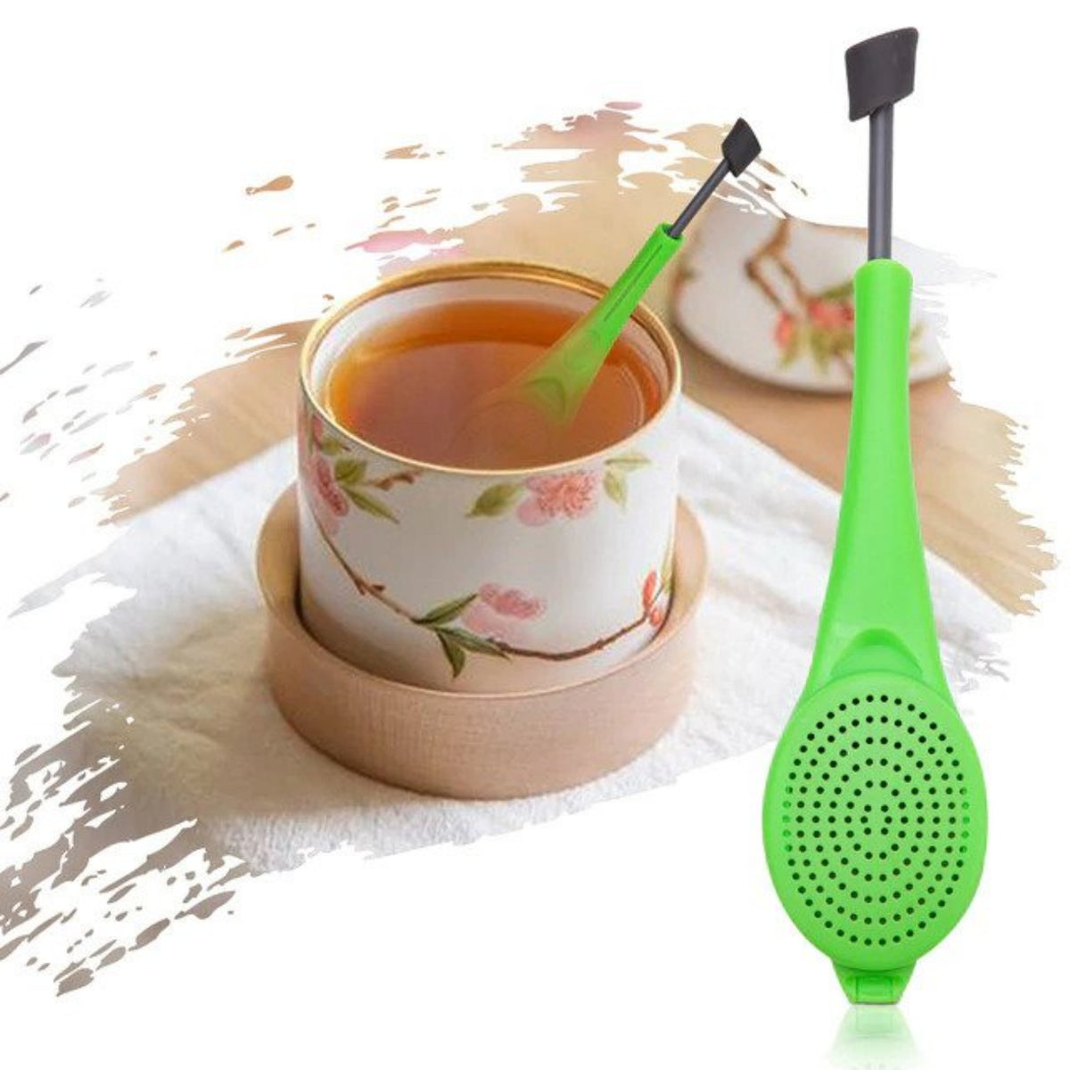 TEA INFUSER,SNAP SPOON
