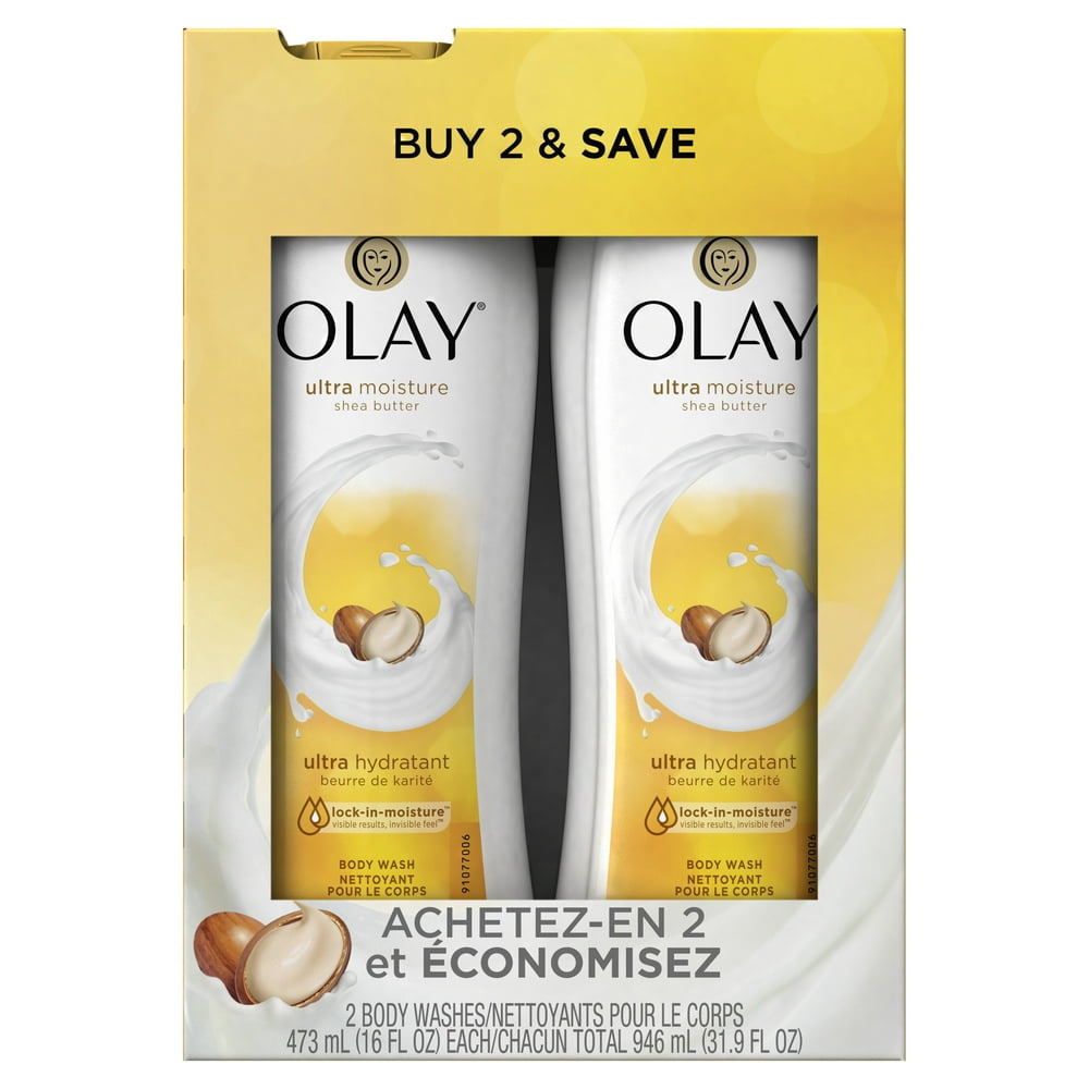 OLAY ULTRA MOIST SHEA BTR BODY WASH 3OZ