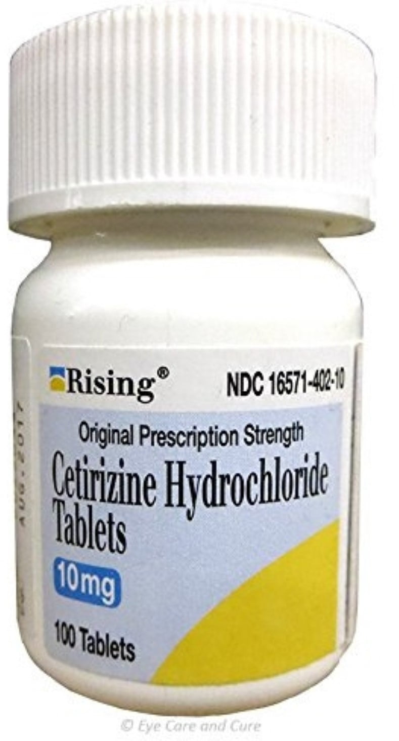 CETIRIZINE HCL 10 MG TAB 100