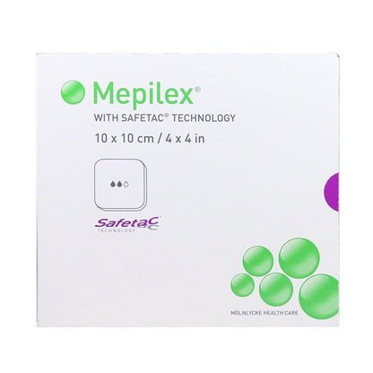 MEPILEX FOAM 4X4 DRS 5CT