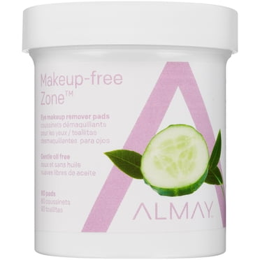 ANDREA Eye Q's Oil-Free Eye Makeup Remover Pads, 65 count