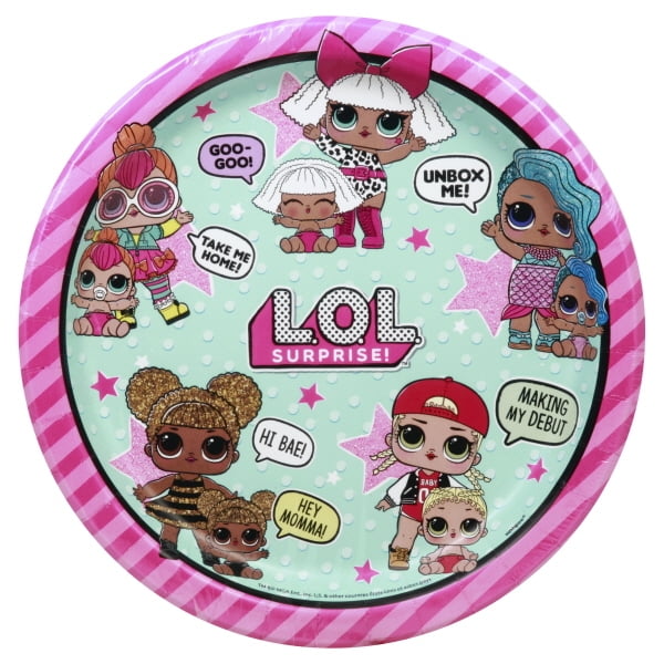 LOL SURPRISE 9'' PLT 8CT