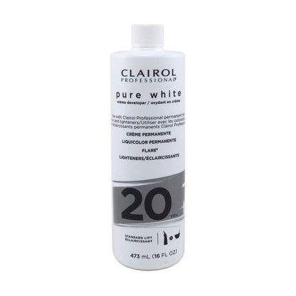 Clairol Pure White 20 Creme Developer Standard Lift 16oz
