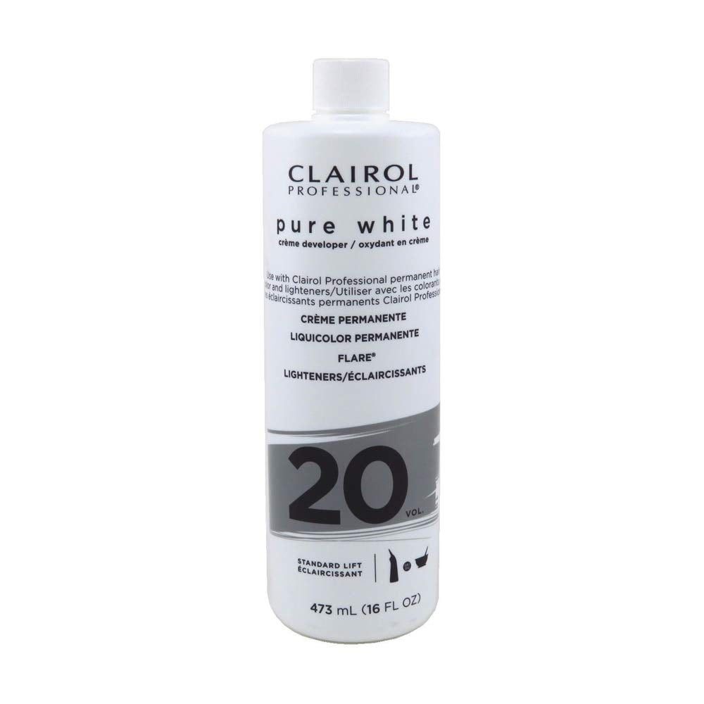 Clairol Pure White 20 Creme Developer Standard Lift 8oz