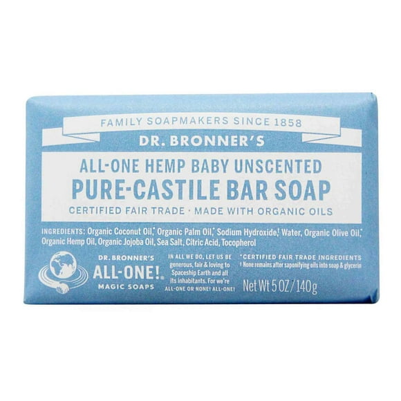 DR. BRONNER'S BAR SOAP,OG3,CIT,ORG,HEMP