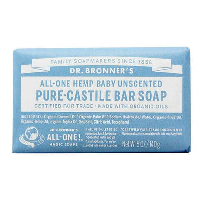 DR. BRONNER'S BAR SOAP,OG3,CIT,ORG,HEMP