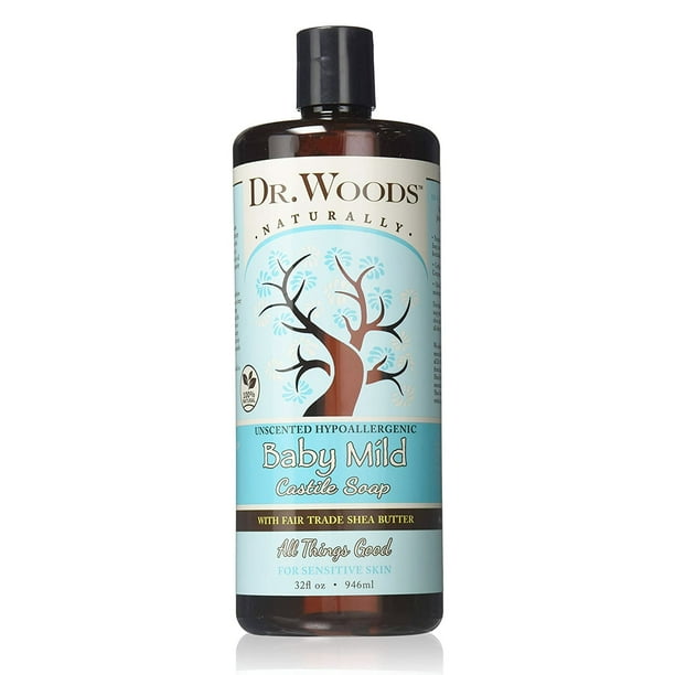 DR. WOODS CASTILE SOAP,BABY MILD