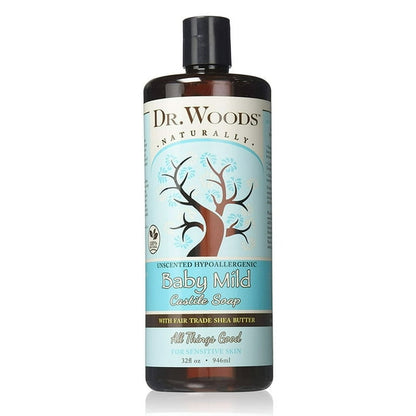 DR. WOODS CASTILE SOAP,BABY MILD